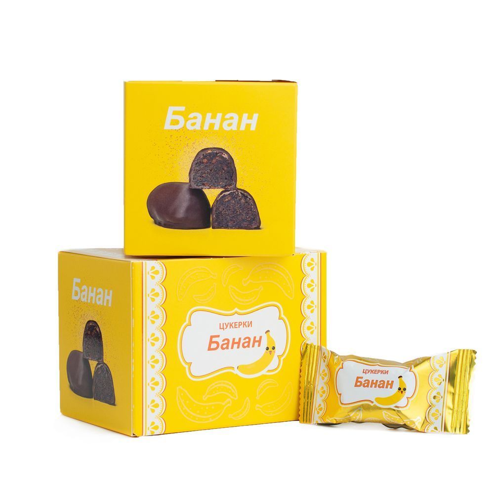 Банан &ndash; цукерки в коробці 270г