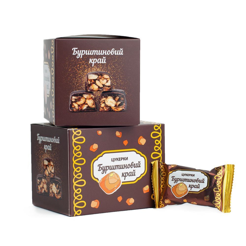 Бурштиновий край &ndash; цукерки в коробці 270г