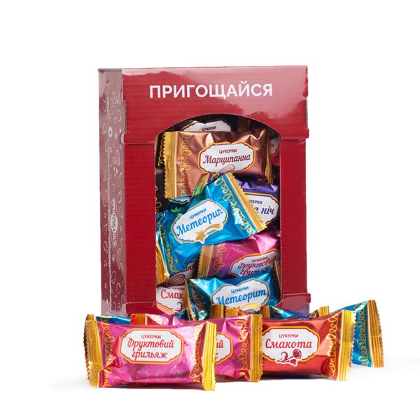 Набiр цукерок "Горіхова насолода" – Ящик 0.5 кг