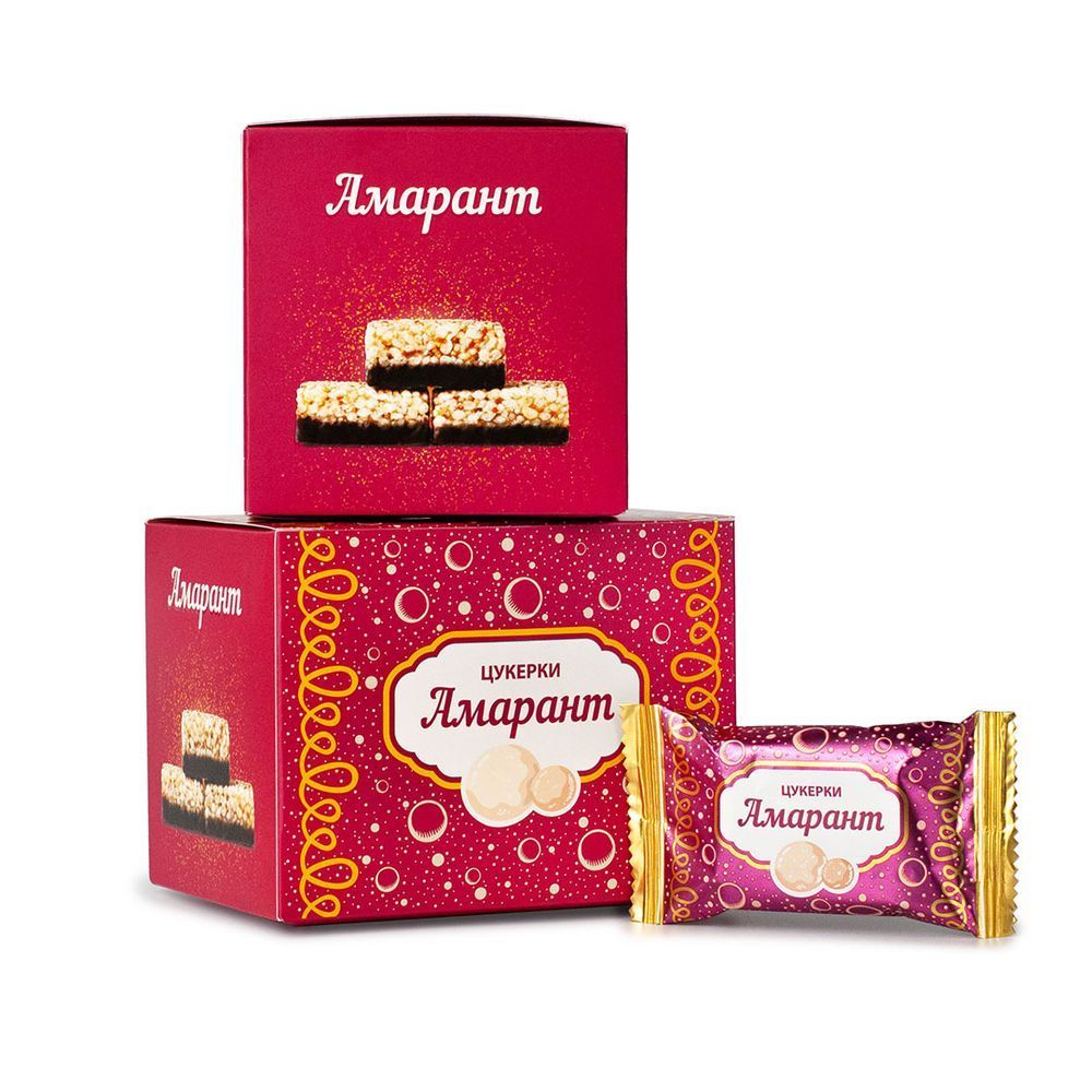 Амарант &ndash; цукерки в коробці 180 г