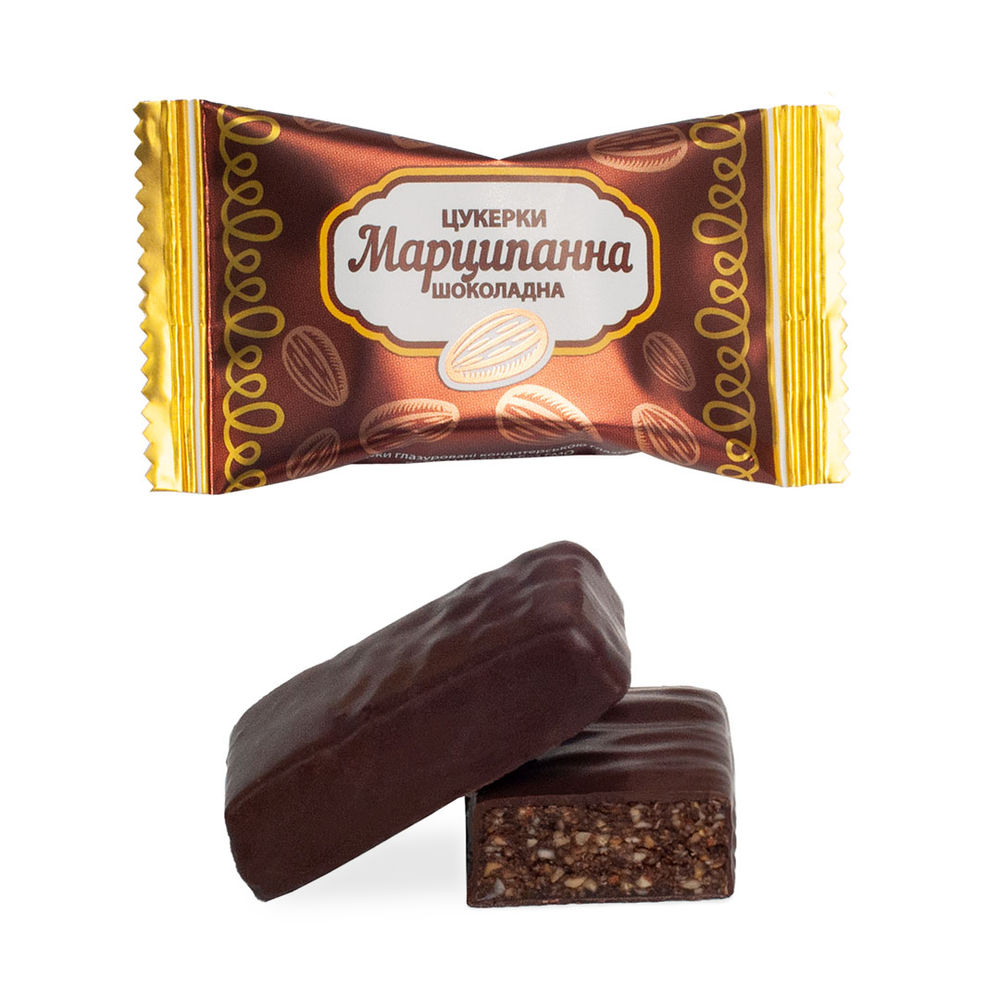Цукерки "Марципанна шоколадна" &ndash; Ящик 0.5 кг